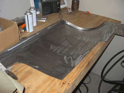 Patch panel DA sanded