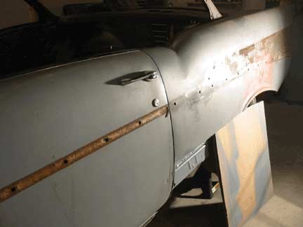 Drivers door adjusted
