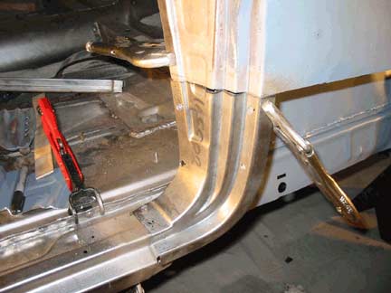 New lower B pillar fit
