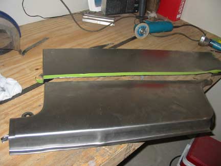 Panel cut to fit 2