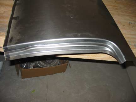 Door jamb area cut 1