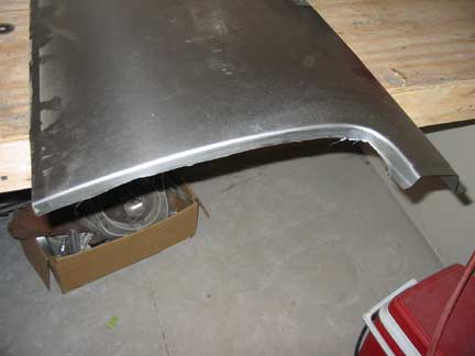 Door jamb area cut 2