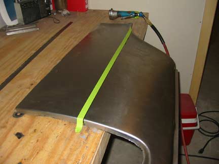 Panel cut to fit 1