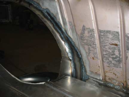 Welded finished inside