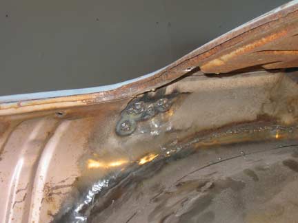 Trunk wall holes filled 1