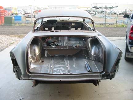 Trunk and rear view