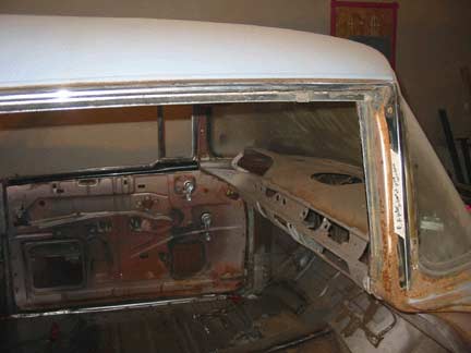 Door flipper and A pillar stainless passenger