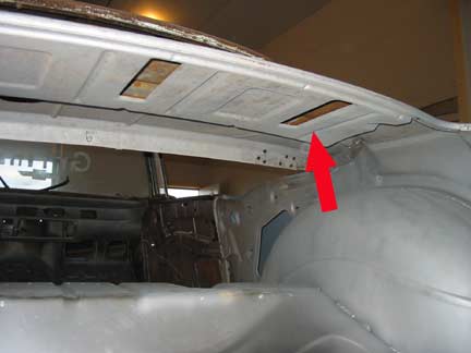 Package shelf underside 2
