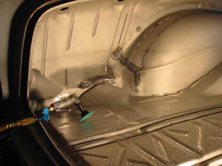 Rewelding trunk wall 1