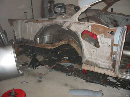 Inner trunk wall repaired