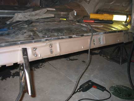 Plug welded holes 1