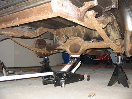 Rear dif installed