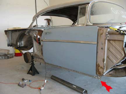 Door realigned 2