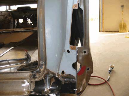 Rear quarter placed 2