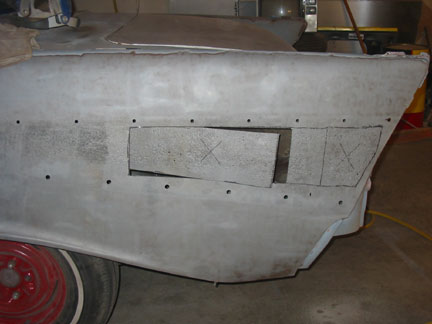 Bulk area cut out