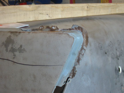 Spot welds cut 1