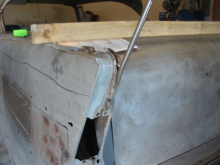 Spot welds cut 2