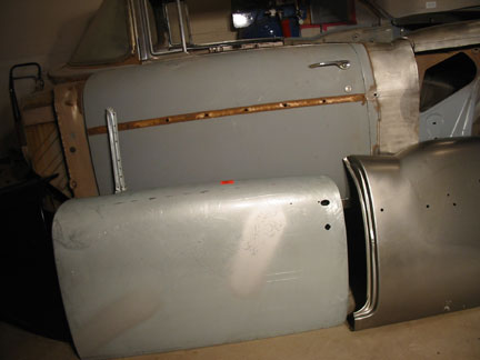 New driver side door