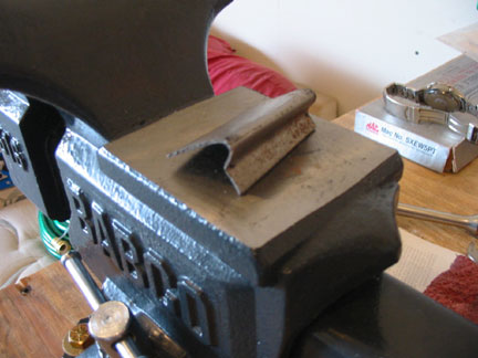 Formed patch piece
