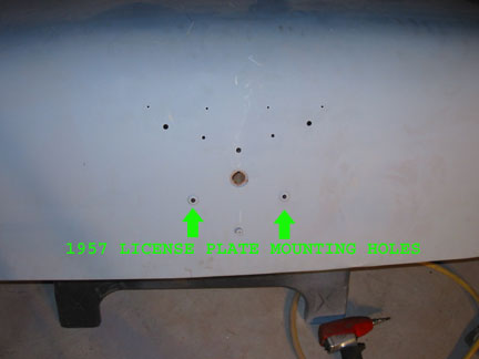 1957 trunk lid holes