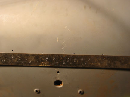 57 trunk script holes not level