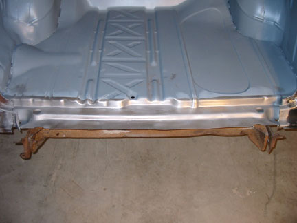 Trunk pan sanded 2