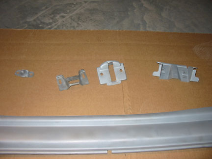 Tail pan and parts blasted 2