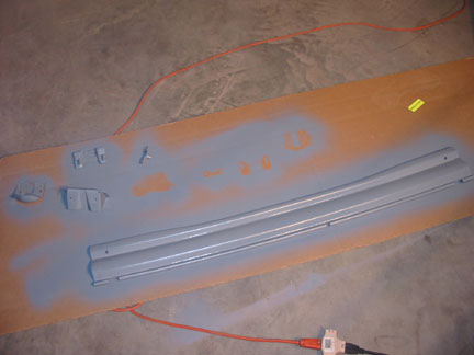 Small parts primed 1