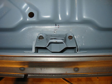 Lower latch screwed in 1