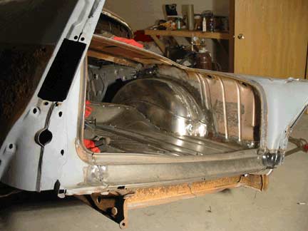 Trunk area blasting 2