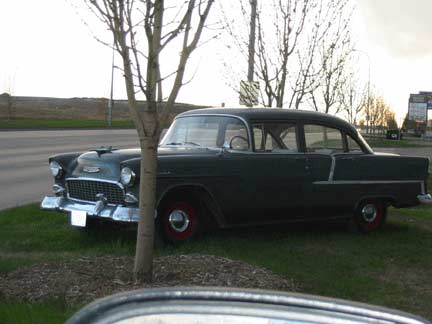 1955 Chevy 210 interior