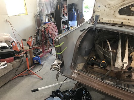 Trim and taillight used for alignment