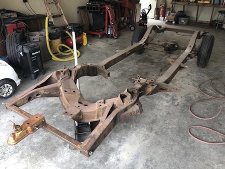 Frame front suspension 1