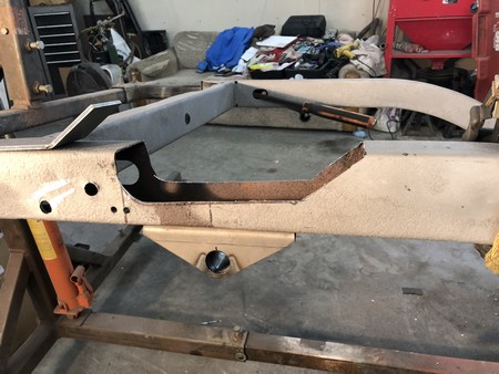 Another big hole in frame