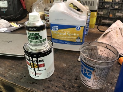 Enamel paint