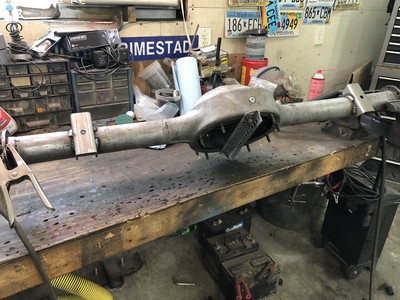 Perches welded on bench