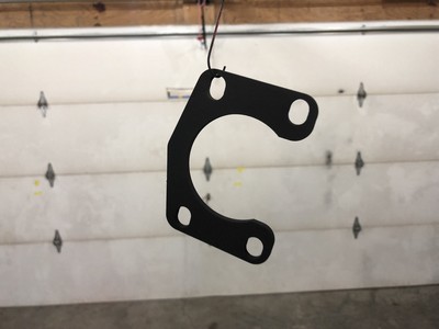 Powdercoated axle retainers 2