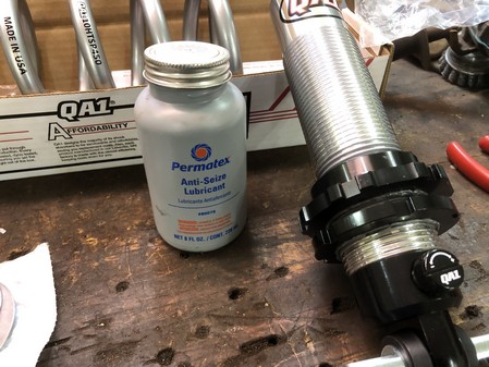 Coilover install 1