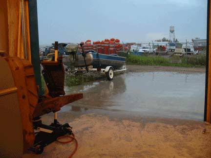 Rain again