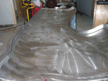 New quarter panel prep 1