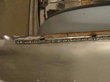 Filling in welds 2