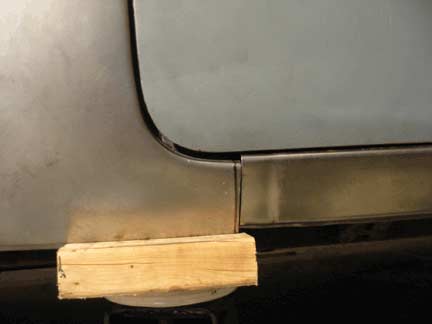 Door gap problem 1