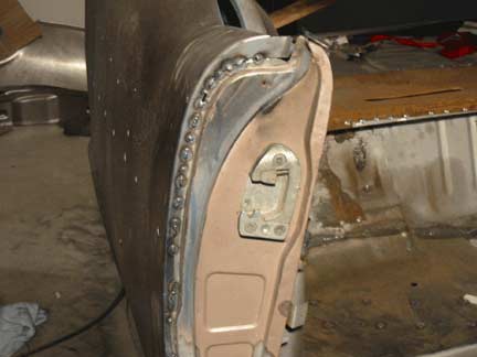 Door jamb before welding 2