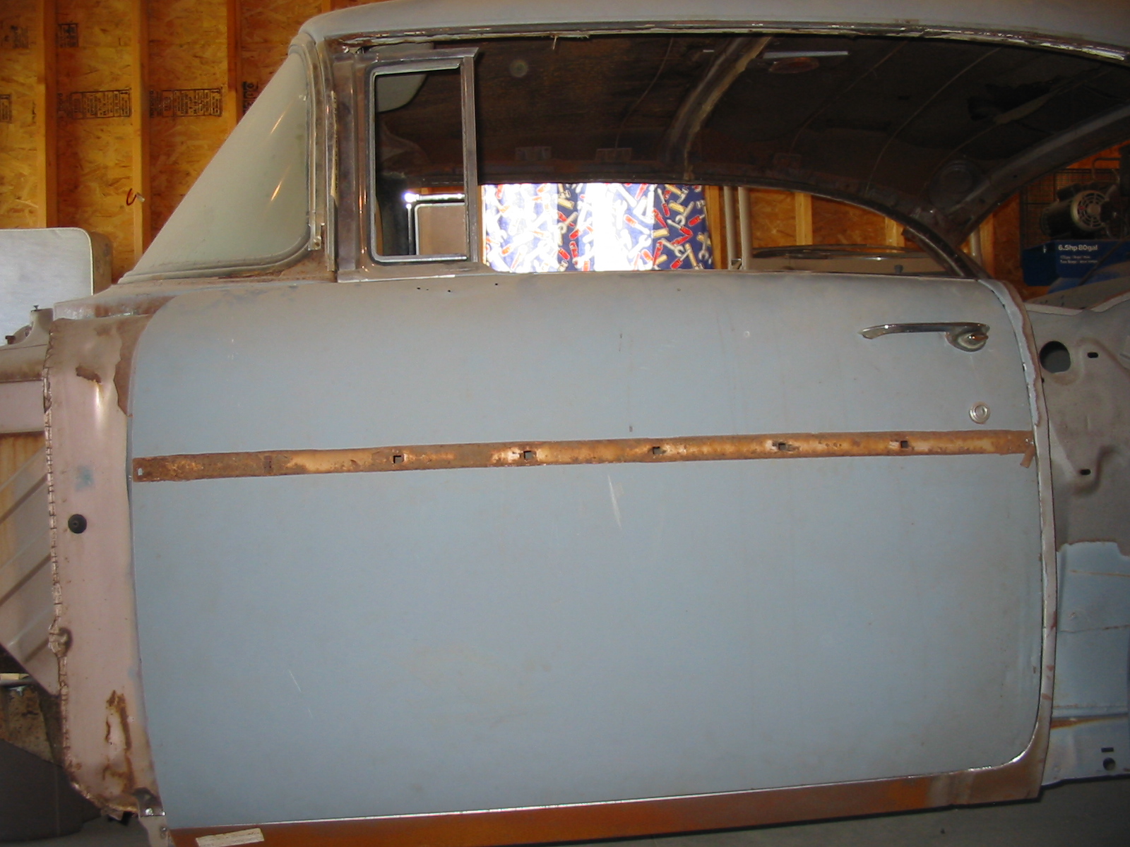 Old driver door - bad
