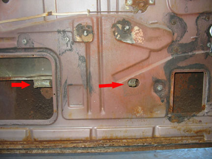 Window screws to lower channel