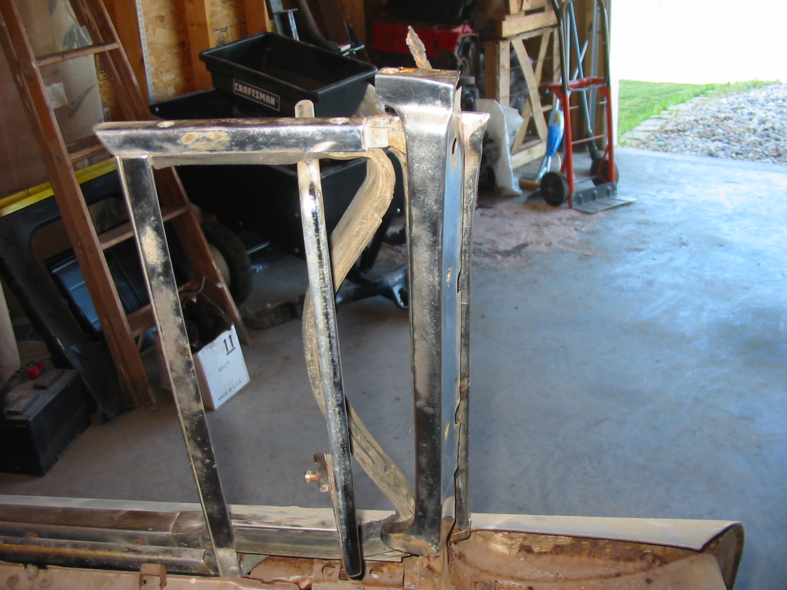 Molding removed