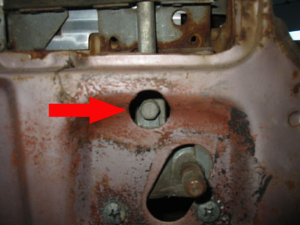 Window regulator bolt