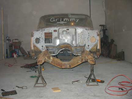 Body back on frame
