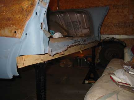 Body supported rear