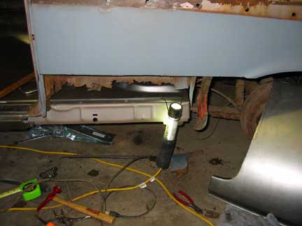 Rear quarter cut